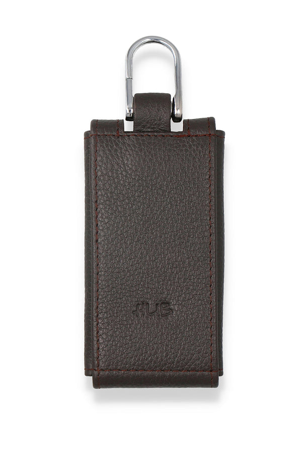 KEY CASE - DARK BROWN