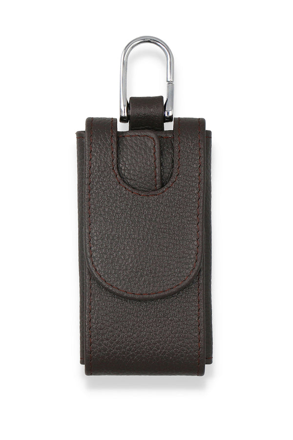 KEY CASE - DARK BROWN