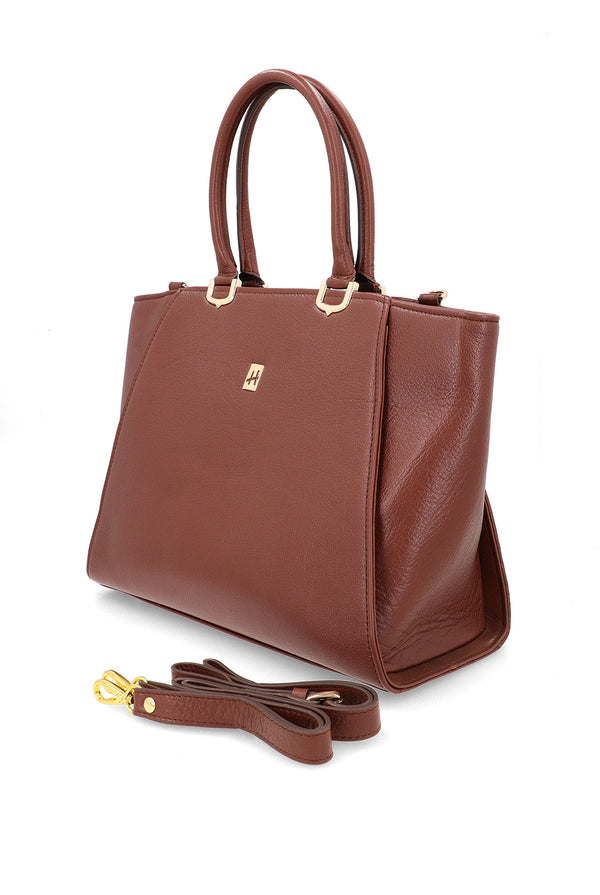 LADIES BAG - COGNAC