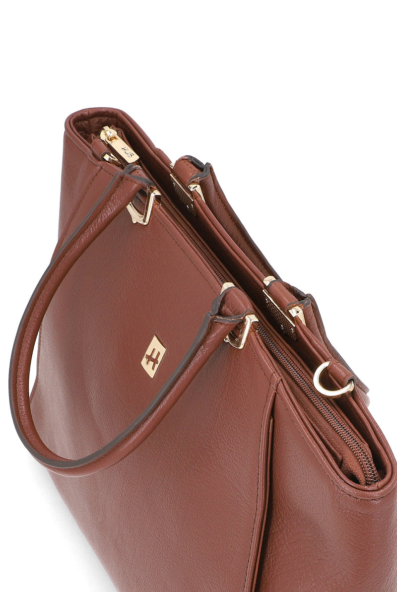 LADIES BAG - COGNAC