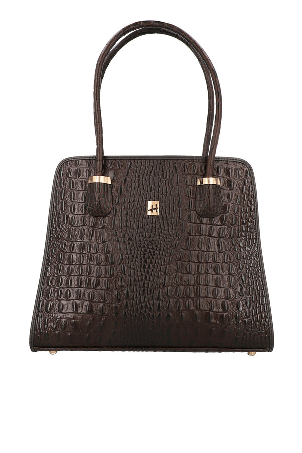 LADIES BAG - BROWN DARK BROWN