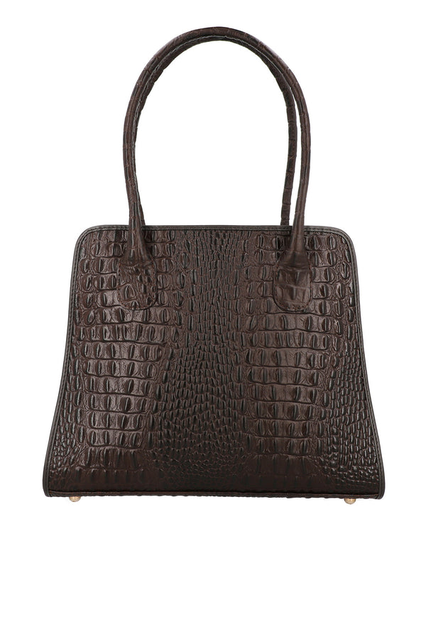 LADIES BAG - BROWN DARK BROWN