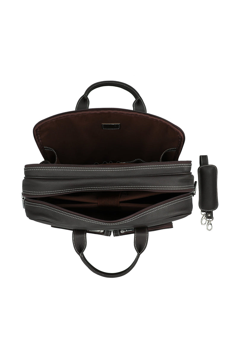 LAPTOP BAG - BROWN