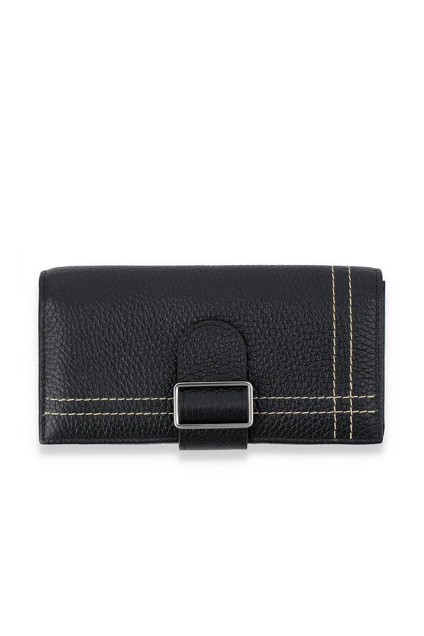 LADIES WALLET - BLACK/BLACK