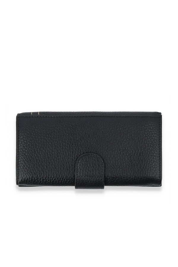 LADIES WALLET - BLACK/BLACK