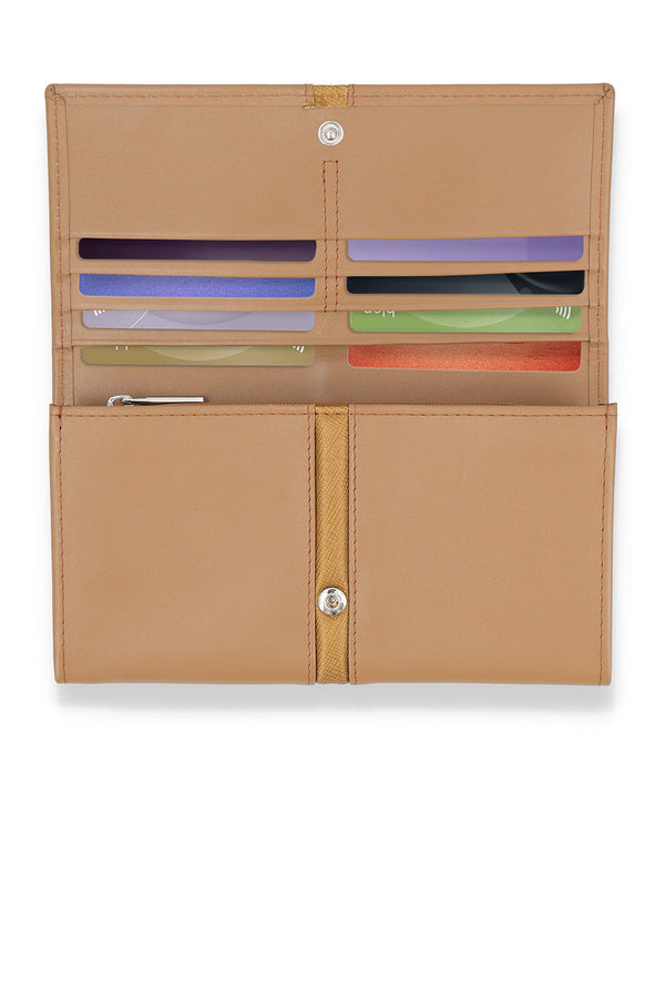 LADIES WALLET  - BEIGE