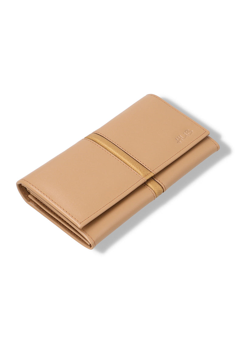 LADIES WALLET  - BEIGE