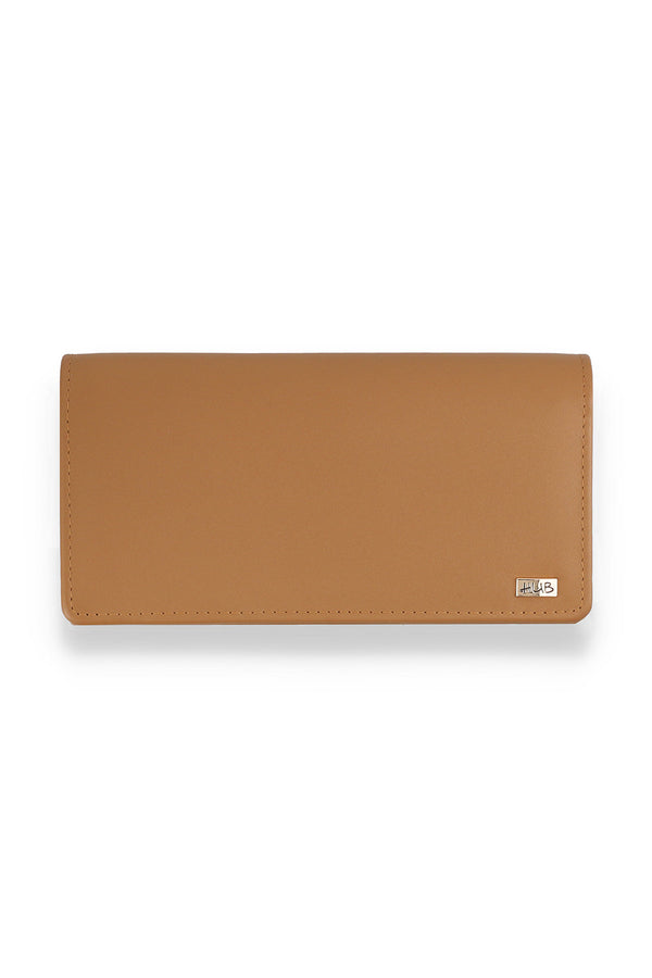 LADIES WALLET - LIGHT TAN