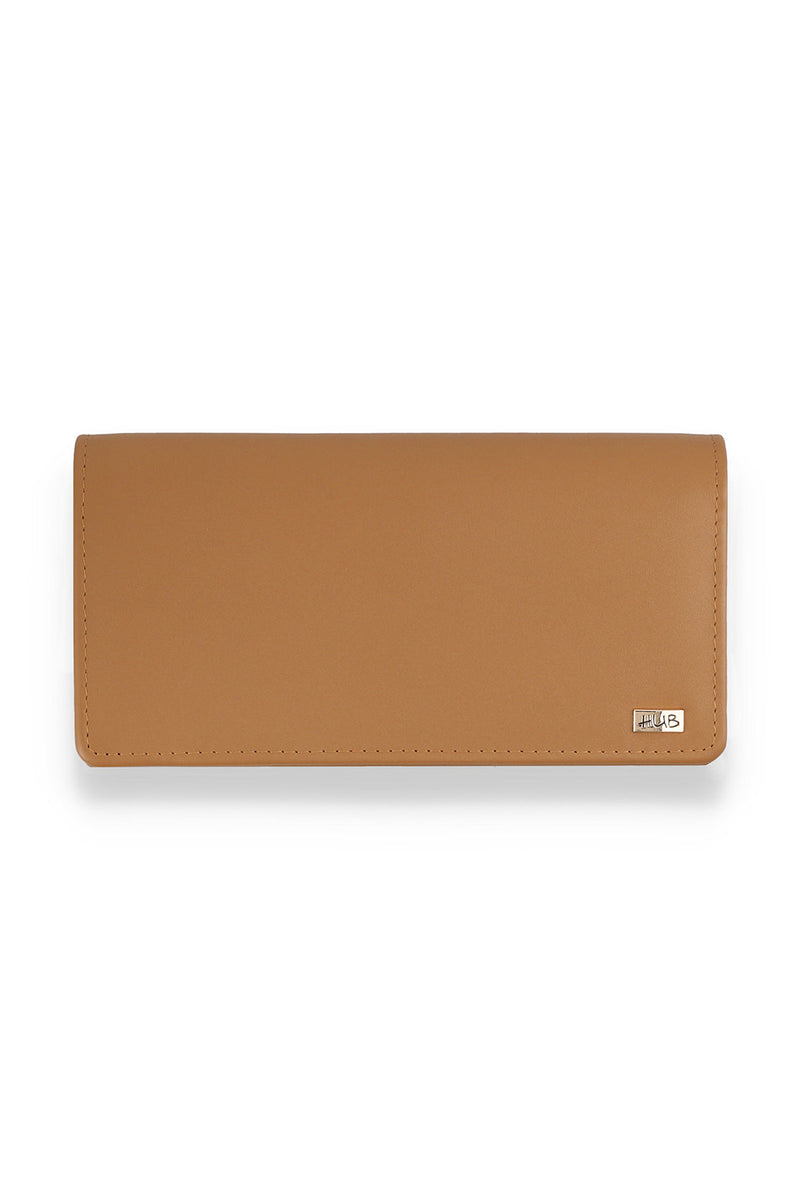LADIES WALLET - LIGHT TAN