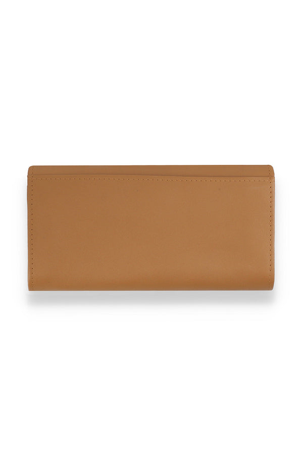 LADIES WALLET - LIGHT TAN