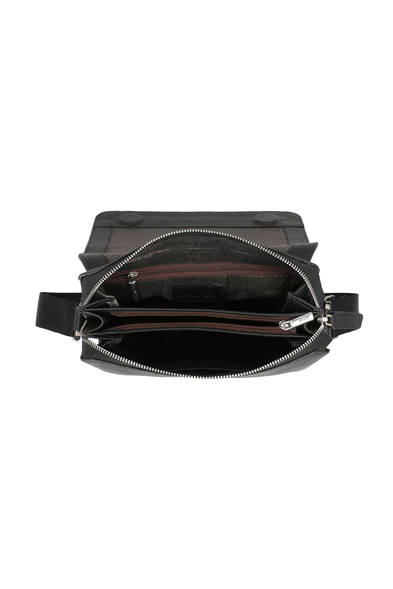 MESSENGER BAG - BLACK