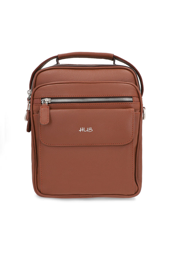 MESSENGER BAG  - TAN