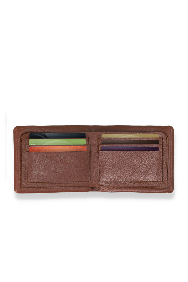 MEN'S WALLET  - REDDISH TAN